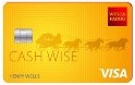 Credit and Cents site with the WF Cash Wise card