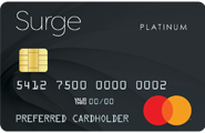 Surge card on Credit and Cents